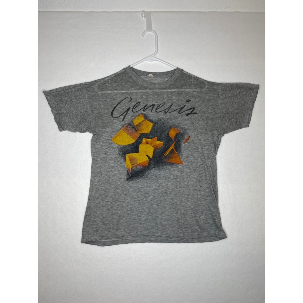 Genesis T Shirt Vintage Mama Tour Single Stitch Women Small Grey